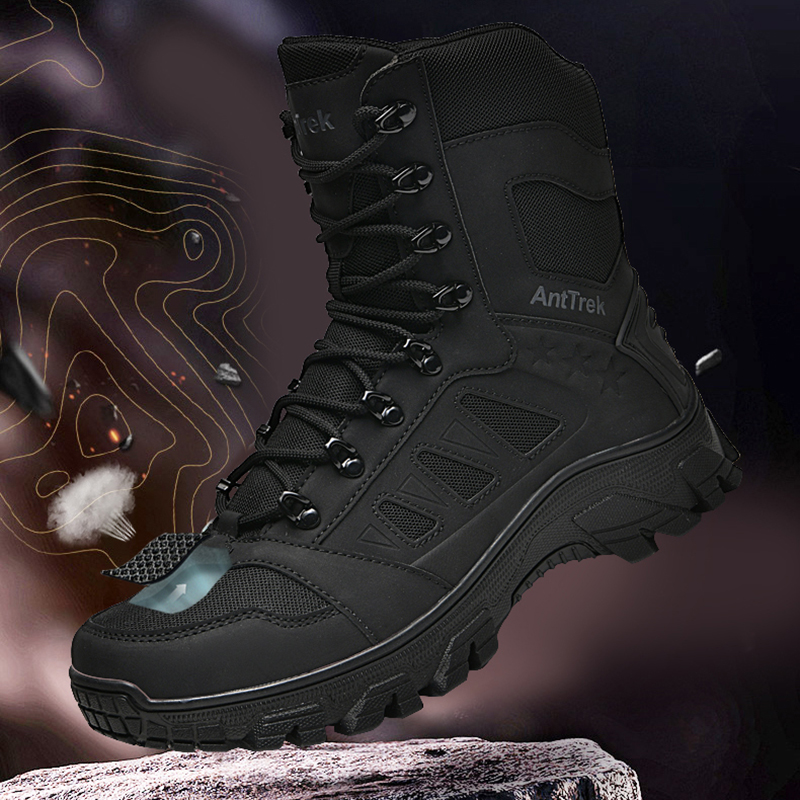 Mesh Top Layering - Bottes d'entraînement de combat sur le