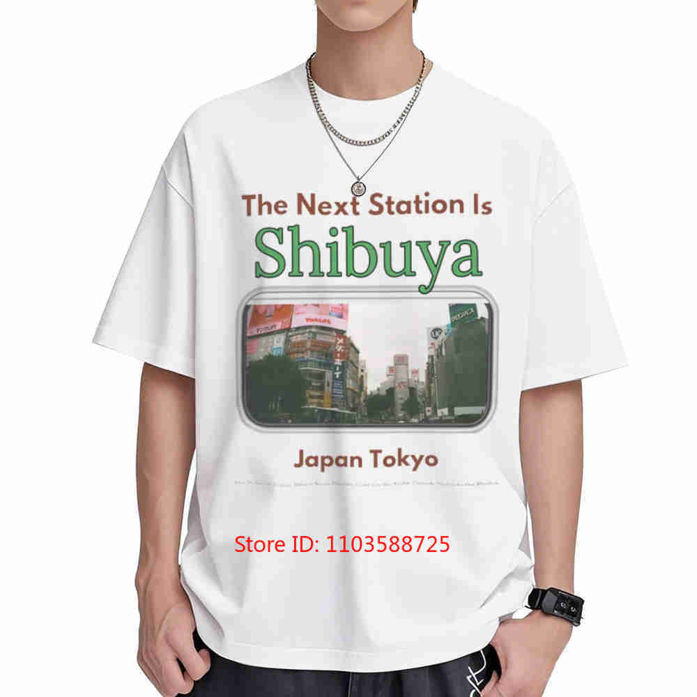 Street Fashion Shibuya - T-shirt à manches courtes 100 %