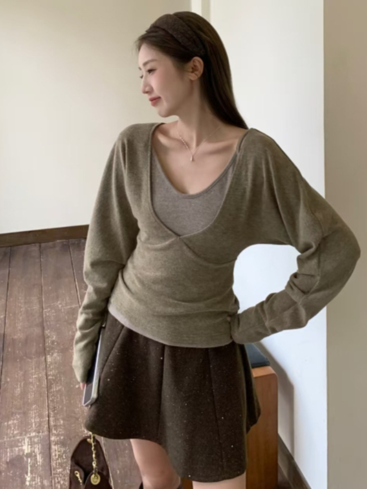 Street Fashion Korean Girl - Tenue 2 pièces pour femmes, style