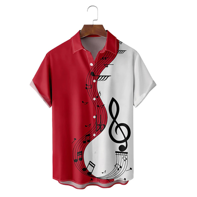 Street Fashion Shanghai - Chemise pour hommes été chemise hawaïenne
