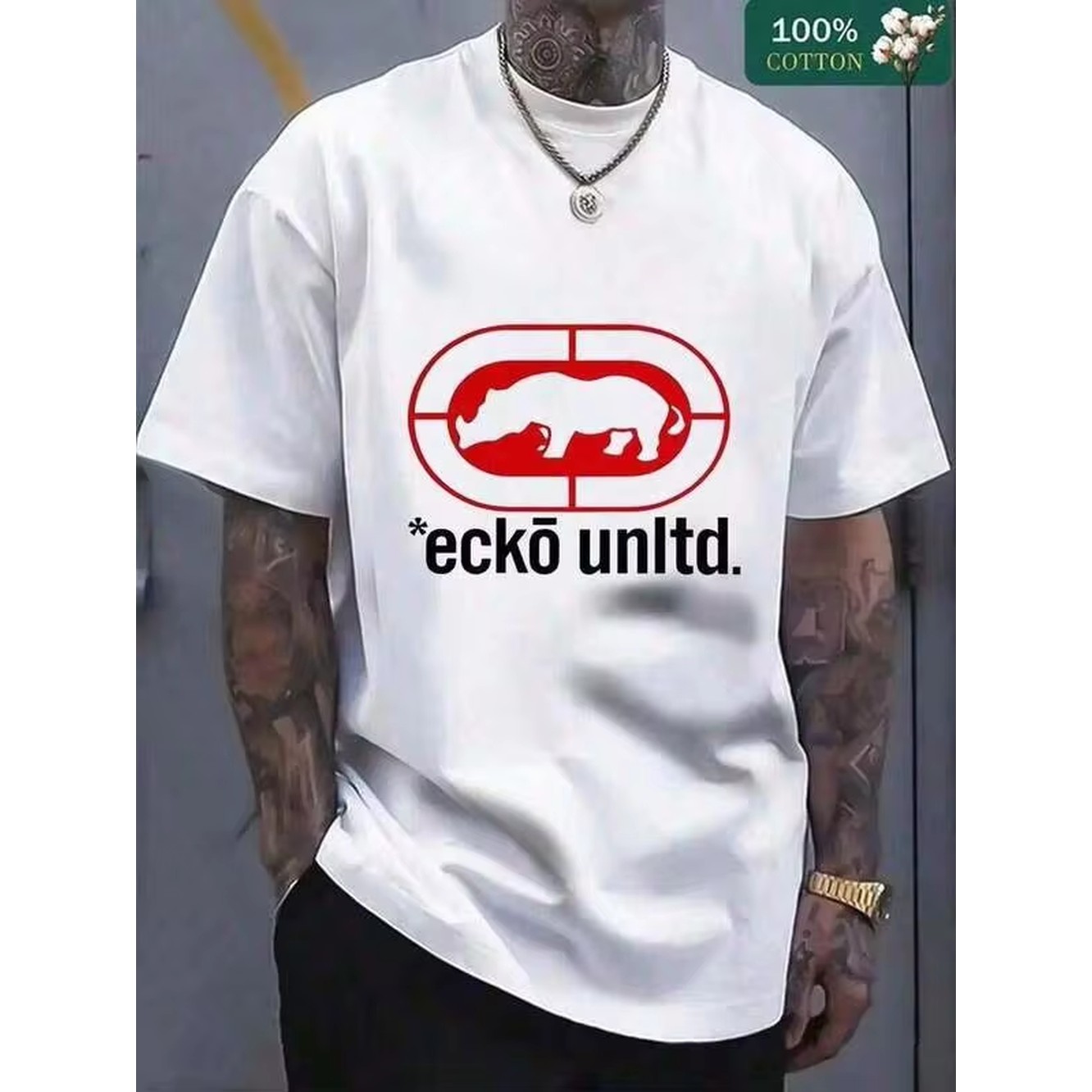 Street Fashion Essentials - T-shirt à motif Ecko Unltd -