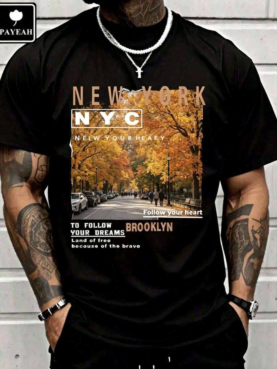 Street Fashion In New York - Vêtements de rue décontractés pour hommes,