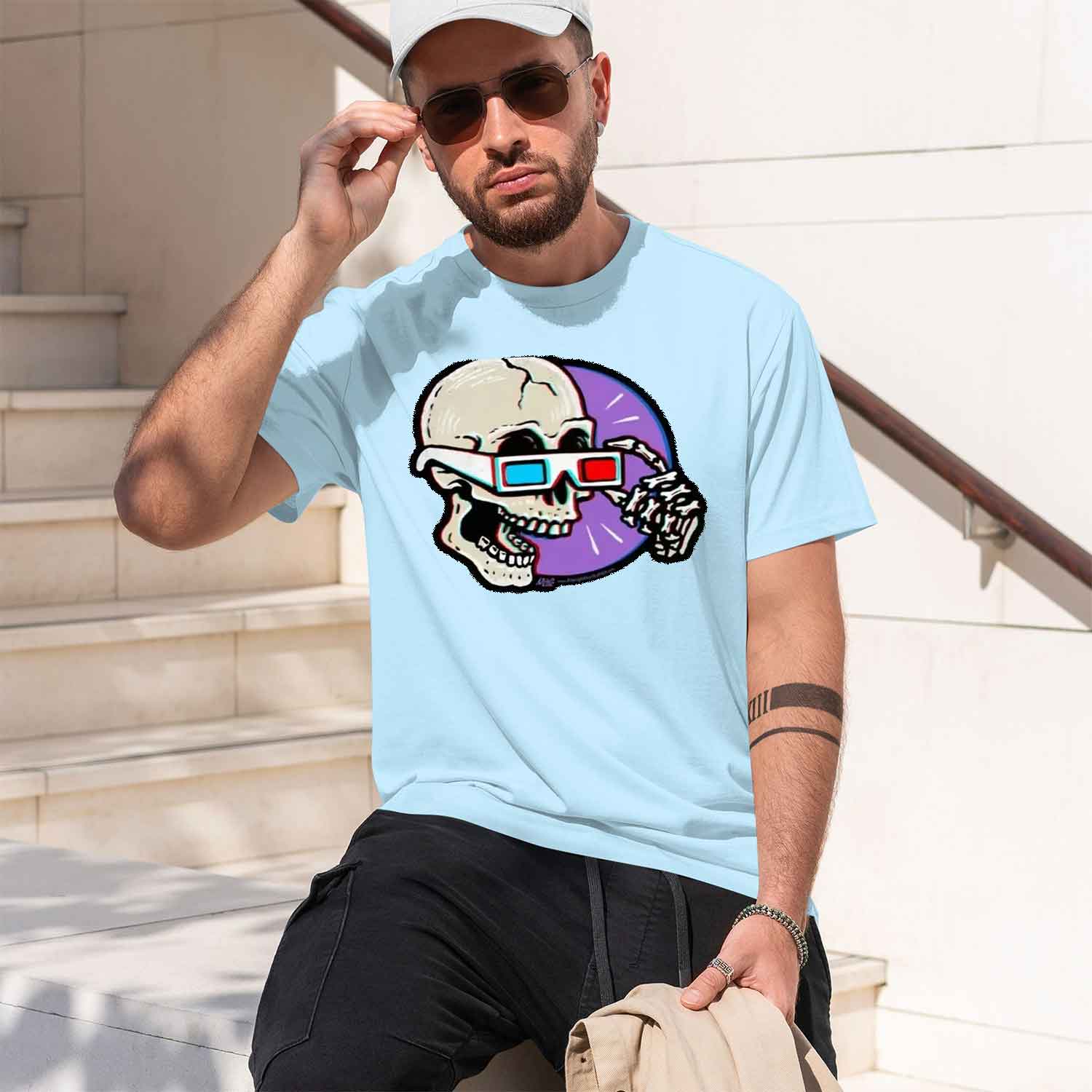 T-shirt Homme Amusant à Motif  - Street Fashion China Models avis et prix