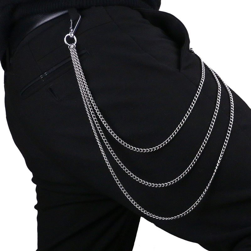 Porte-clés Long en acier inoxy - Street Fashion Goth avis et prix