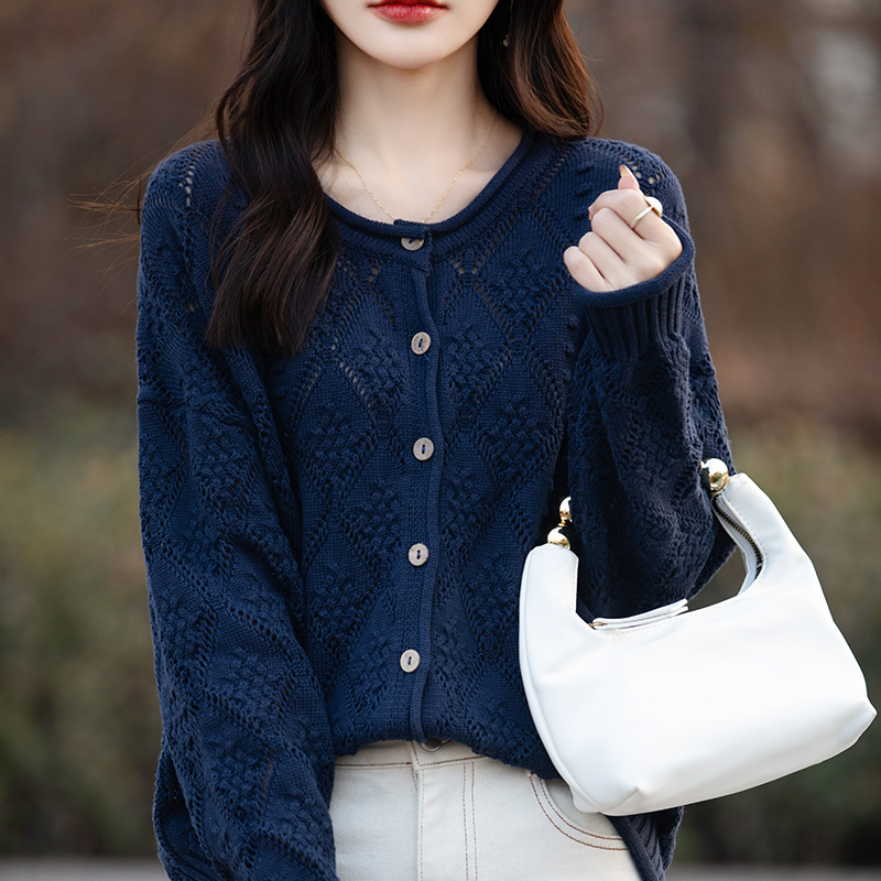 Cardigan en tricot 100 % coton - Street Fashion China Models avis et prix