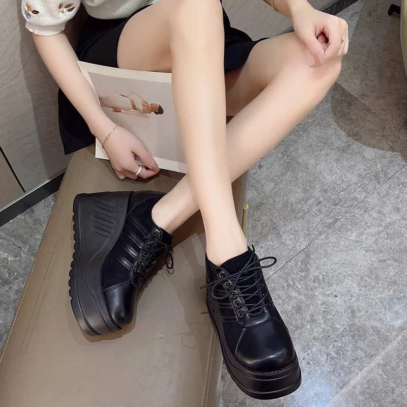 Grande taille 35-43 noir Desig - Street Fashion Goth avis et prix