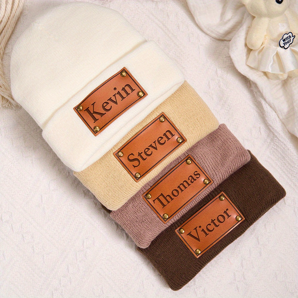 Bonnet en cuir personnalisé av - Baseball Cap Fitted avis et prix