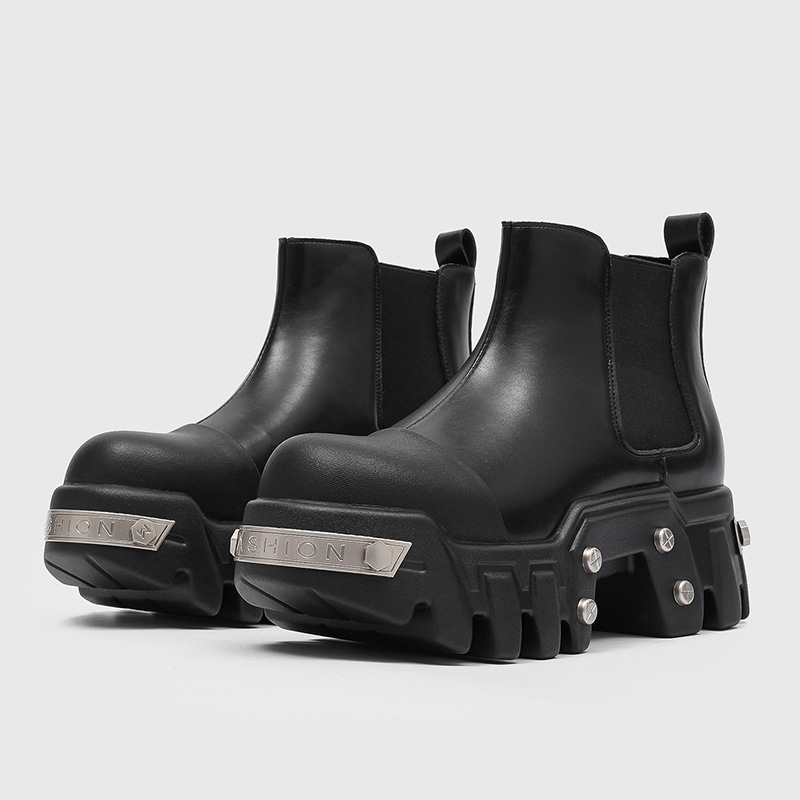 Bottes de luxe pour hommes, ch - Street Fashion Goth avis et prix