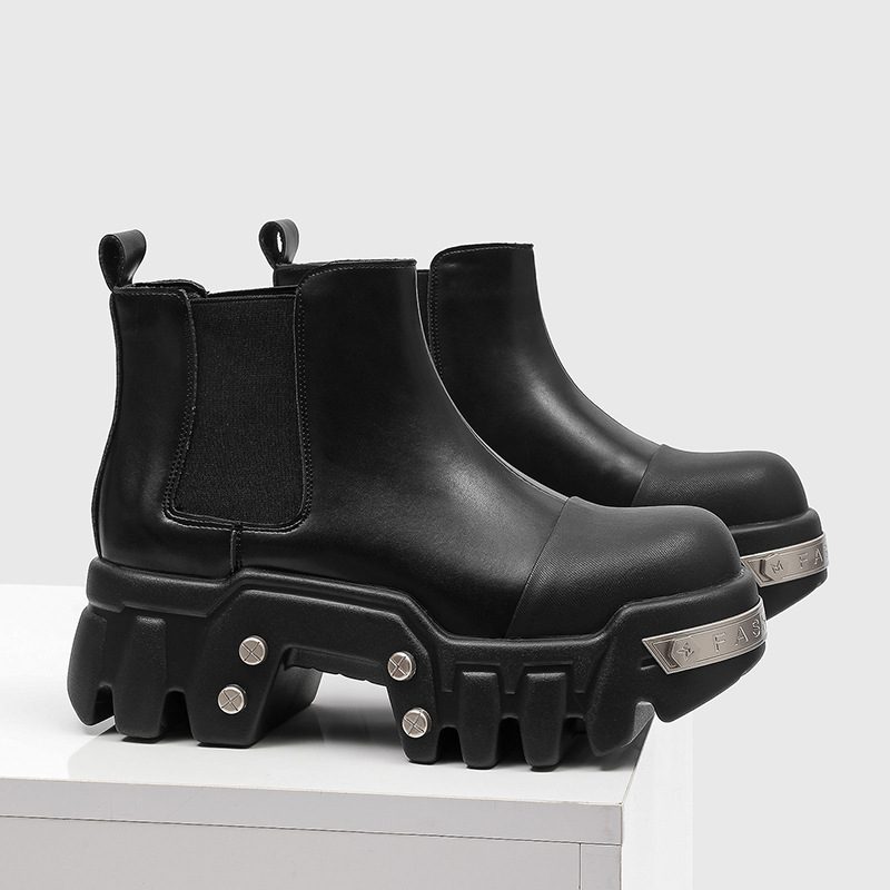 Bottes de luxe pour hommes, ch - Street Fashion Goth avis et prix