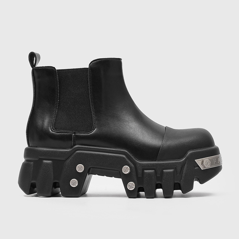 Bottes de luxe pour hommes, ch - Street Fashion Goth avis et prix