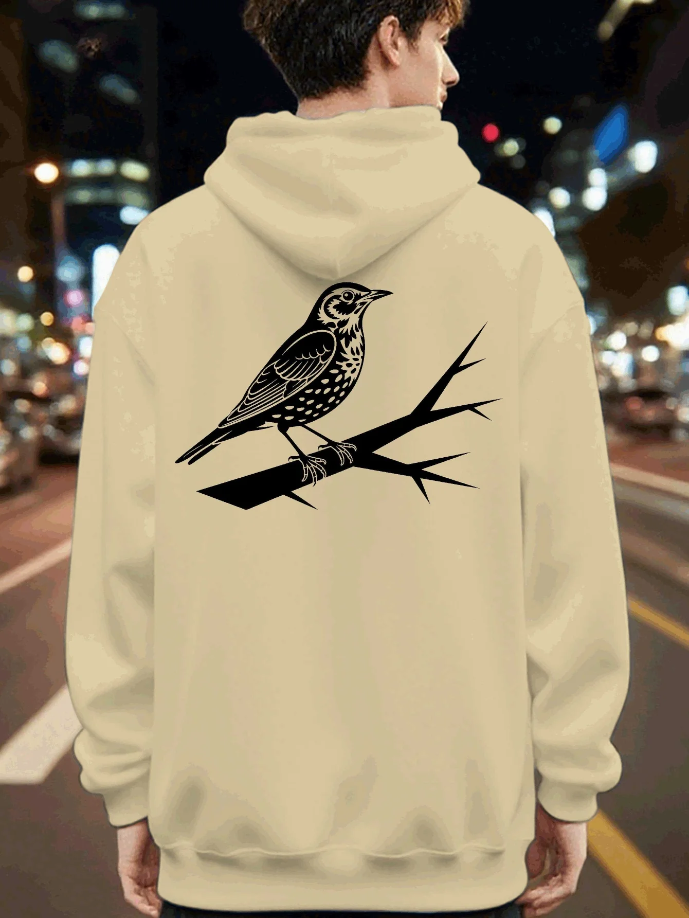 Sweat à capuche graphique coré - Street Fashion Shanghai avis et prix