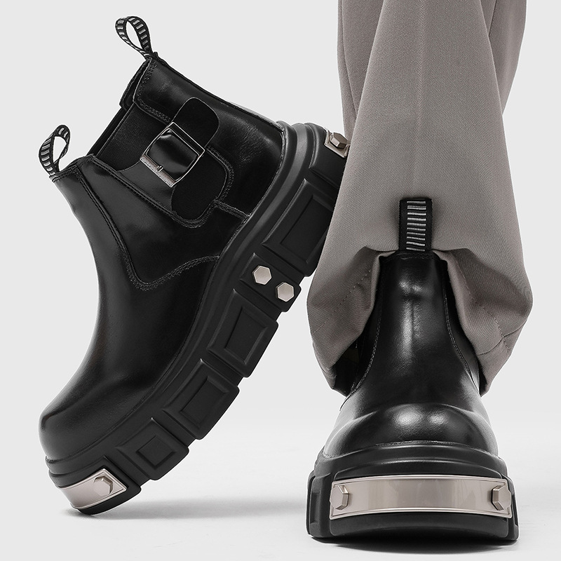 Bottes Chelsea punk goth pour  - Street Fashion Goth avis et prix