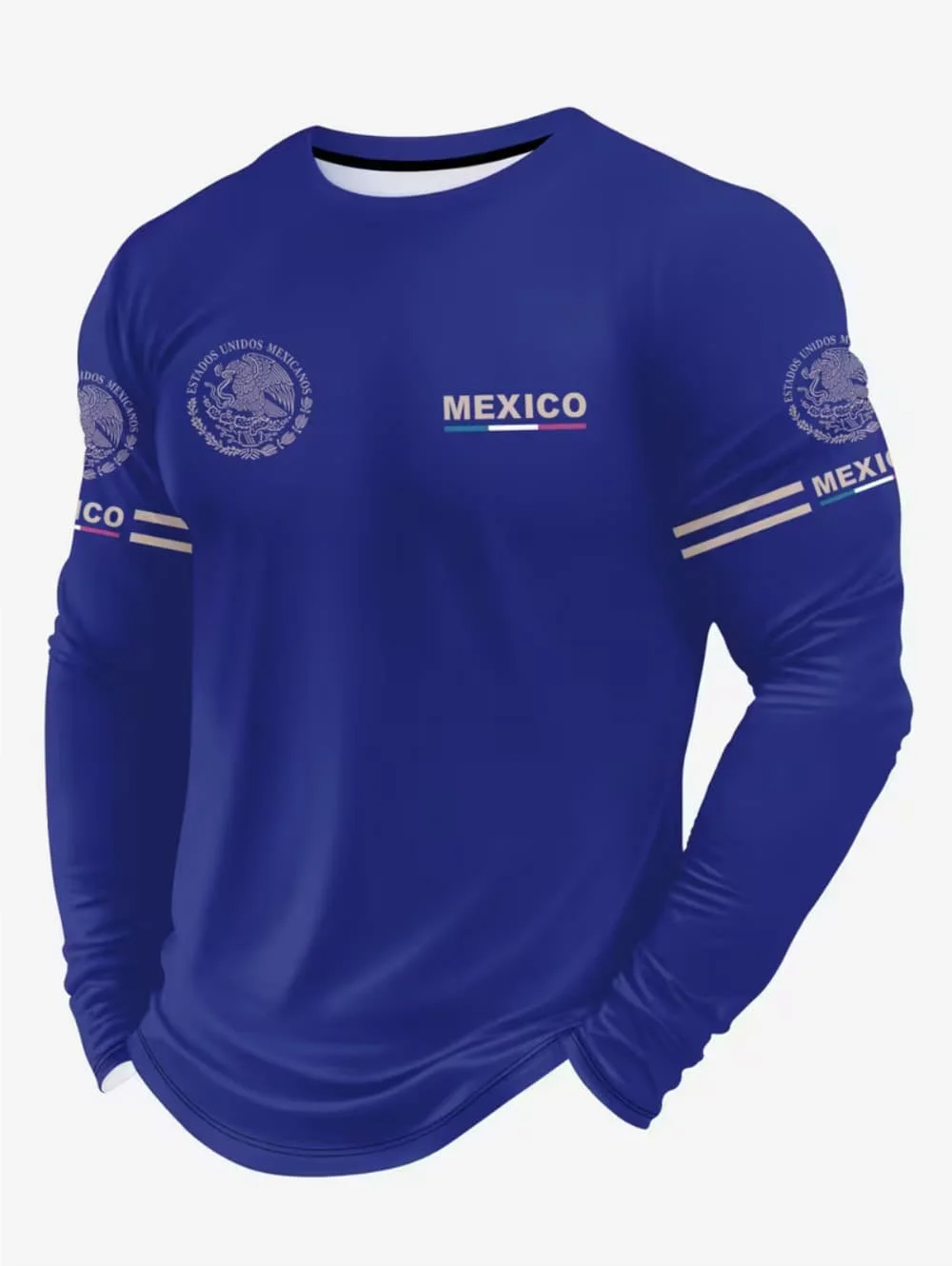 T-shirt imprimé aigle du Mexiq - Fashion Streetwear avis et prix