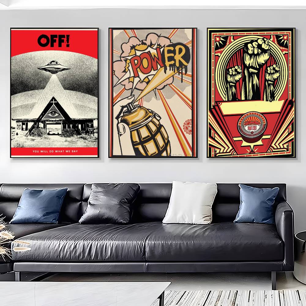 Tableau mural artistique Shepa - Street Fashion Wallpaper avis et prix