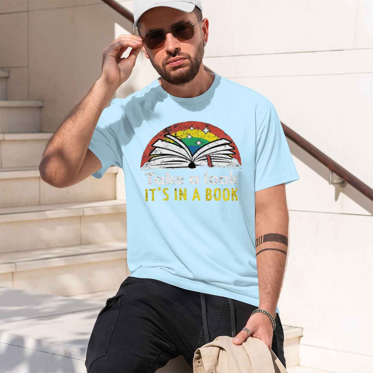 T-shirt Book Grh Rétro, Cadeau - Street Fashion China Models avis et prix