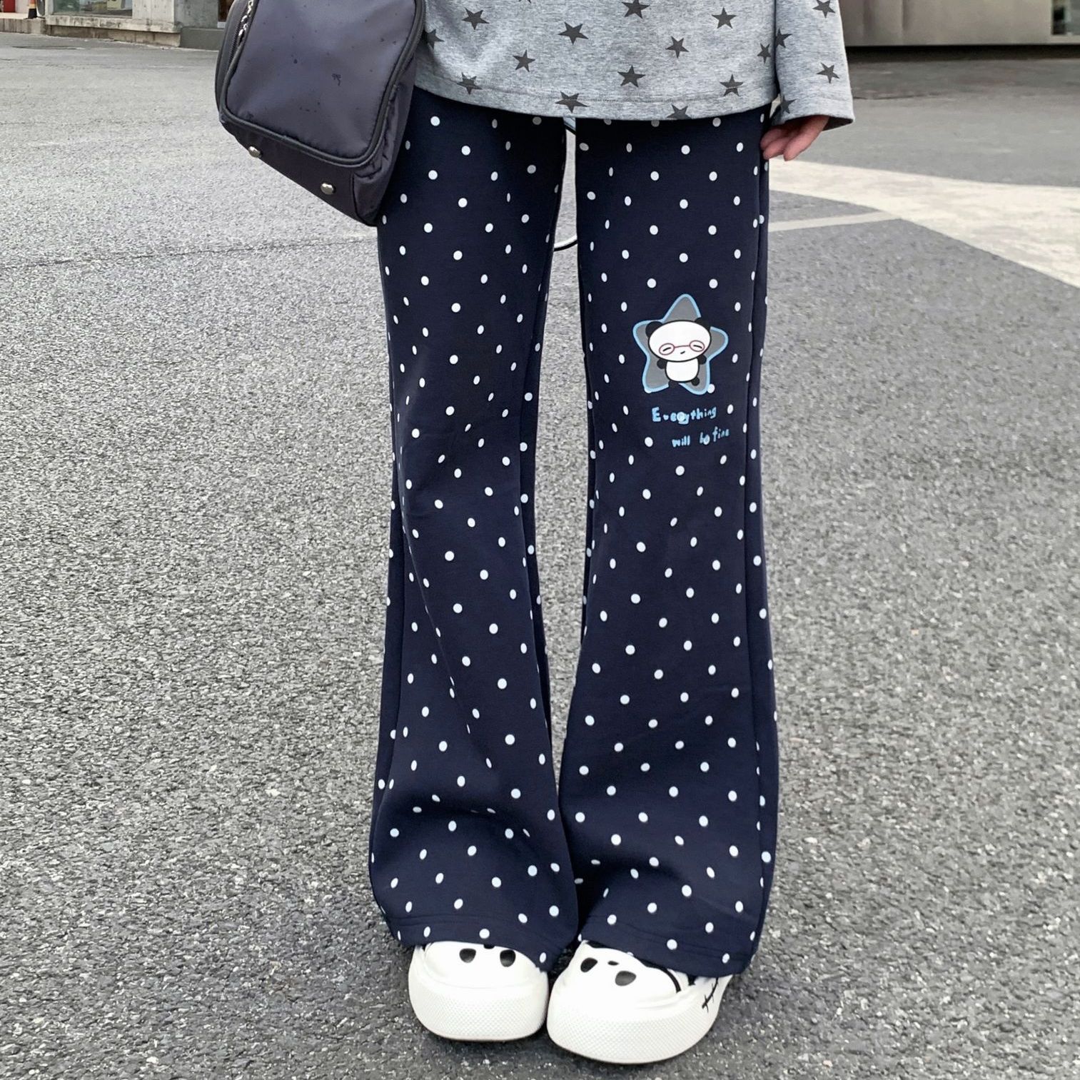 Y2k Vintage années 2000 à pois - Street Fashion Korean Girl avis et prix