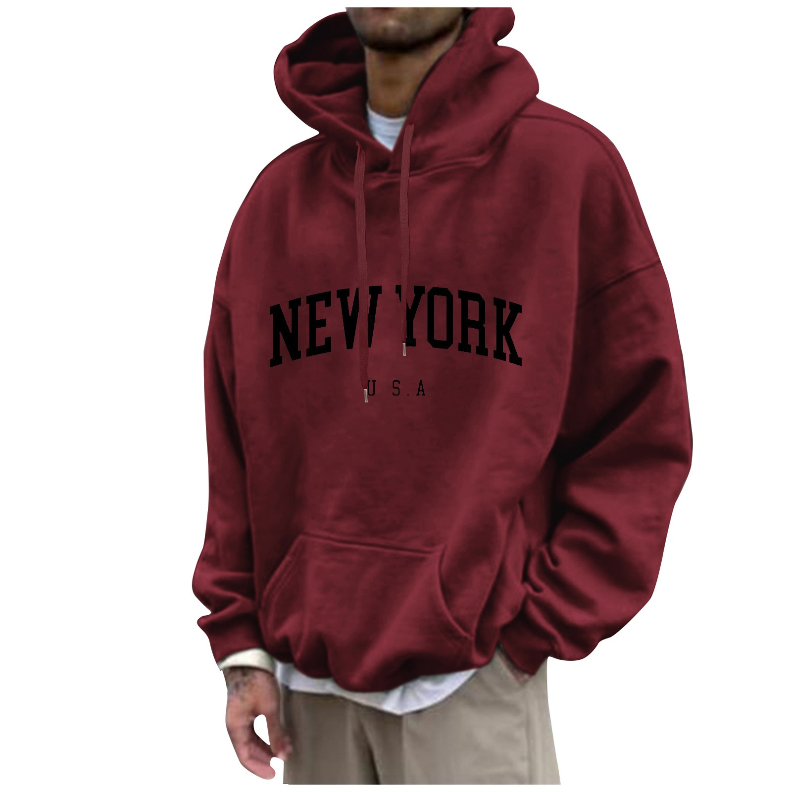 Sweats à capuche College New Y - Street Fashion In New York avis et prix