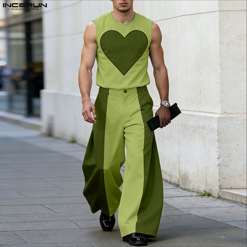 INCERUN Ensembles pour hommes  - Fashion Streetwear avis et prix
