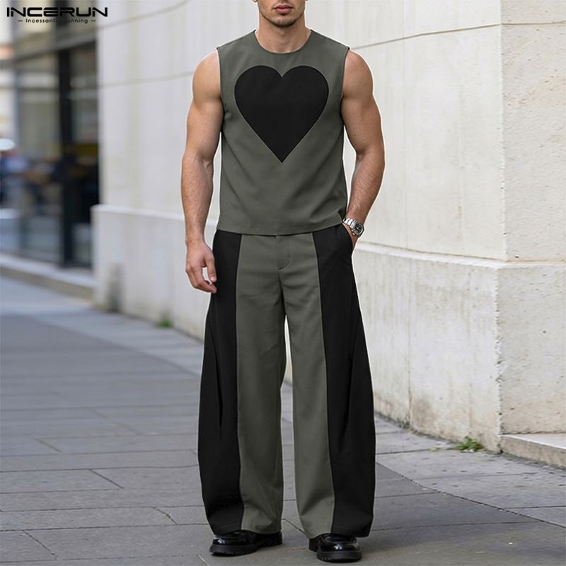 INCERUN Ensembles pour hommes  - Fashion Streetwear avis et prix
