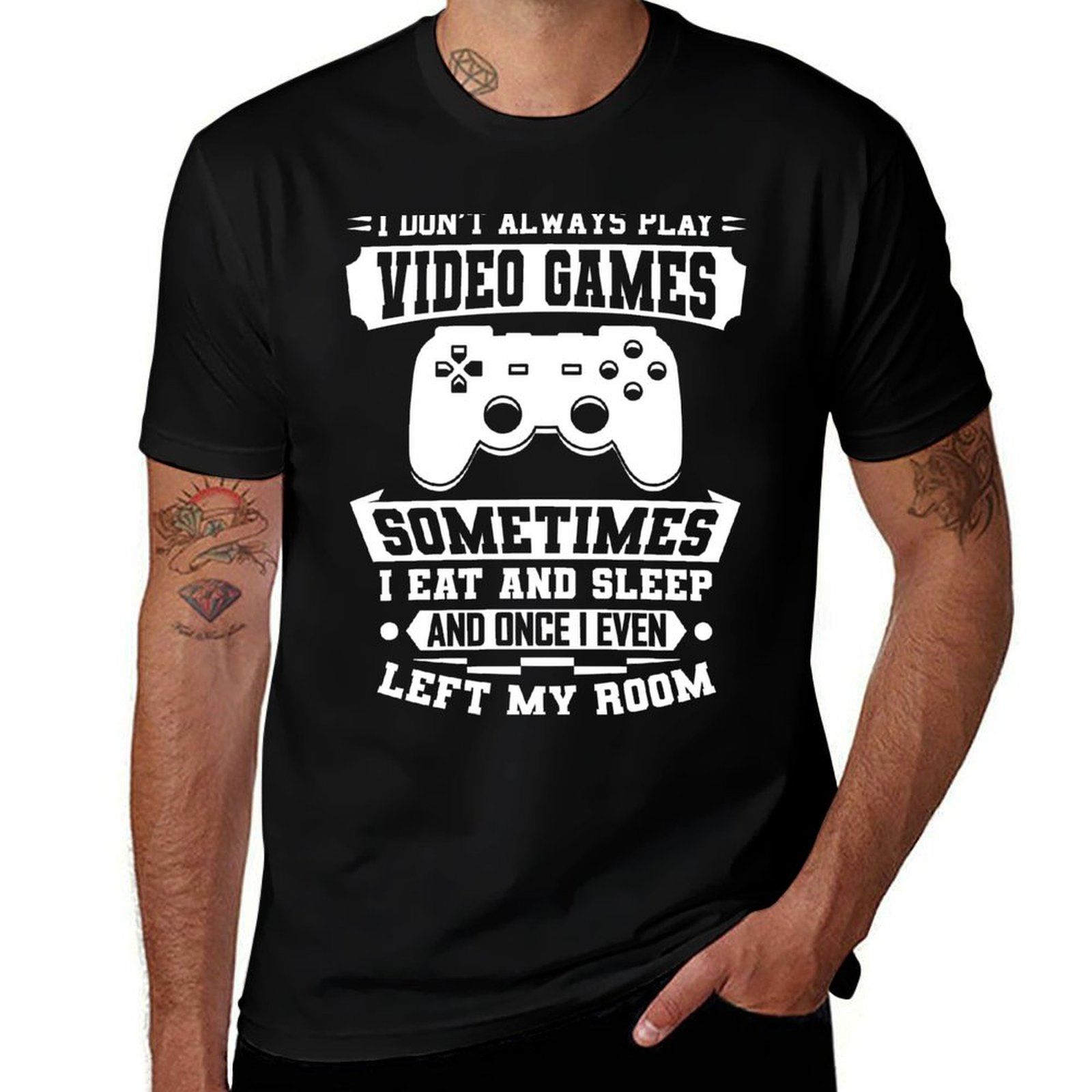 T-shirt cadeau « Je ne joue pa - Street Fashion Videos avis et prix