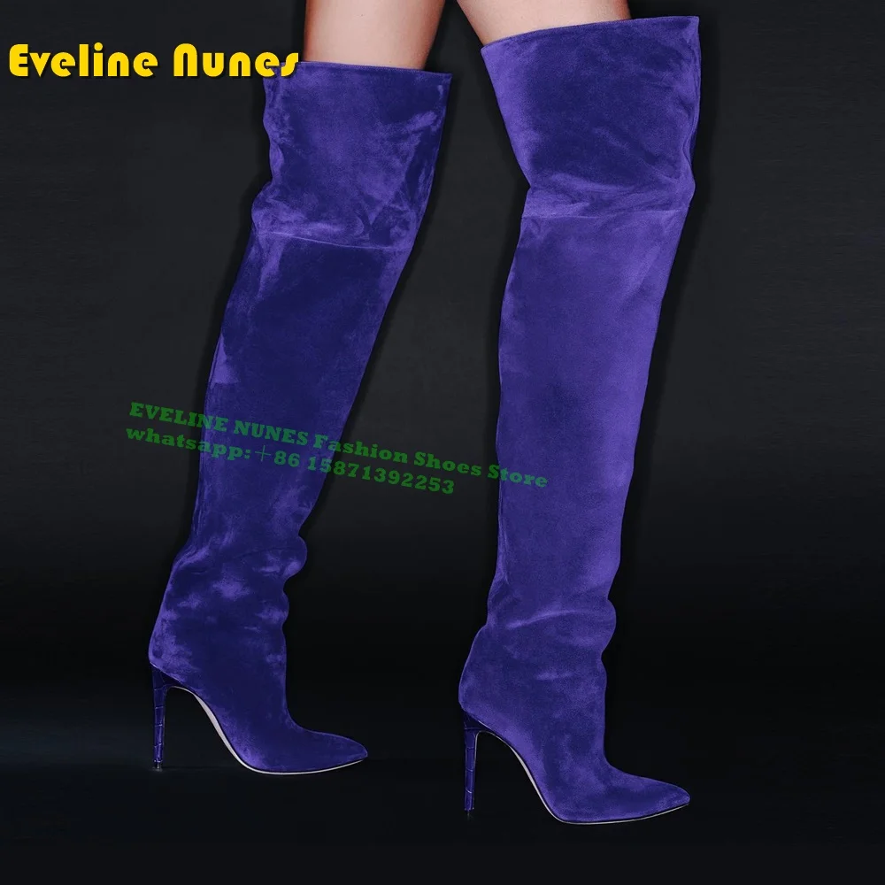 Bottes en flanelle magenta à e - Street Fashion Plus Size avis et prix