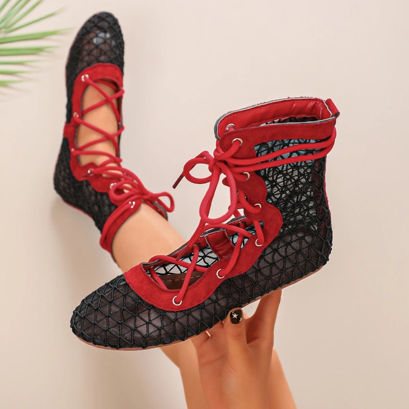 Bottes courtes élégantes à bou - Street Fashion Plus Size avis et prix