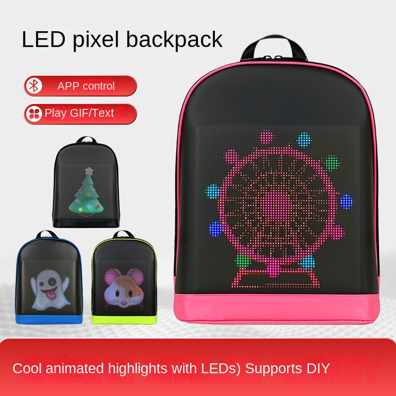 Sac à dos LED tendance avec af - Street Fashion App avis et prix