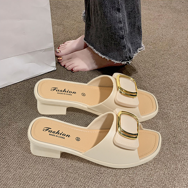 Sandales d'été polyvalentes po - Street Fashion Korean avis et prix
