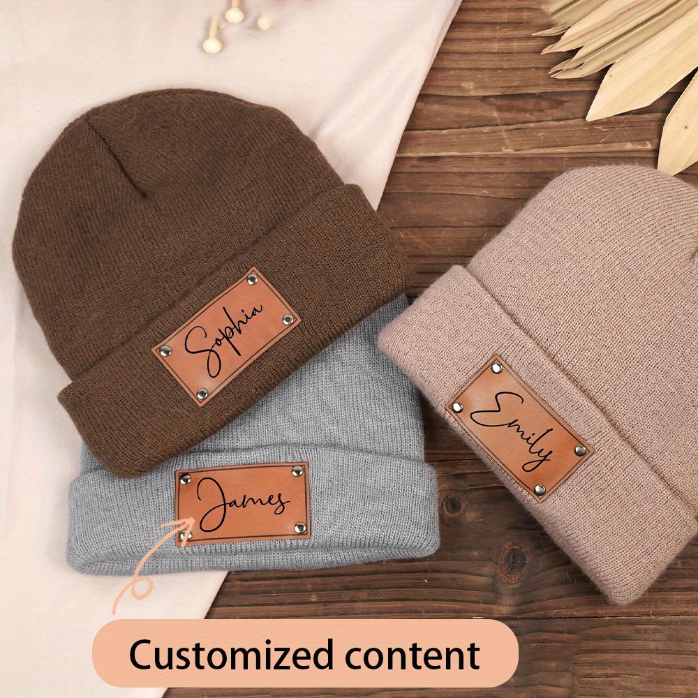 Bonnet en tricot avec étiquett - Baseball Cap Fitted avis et prix