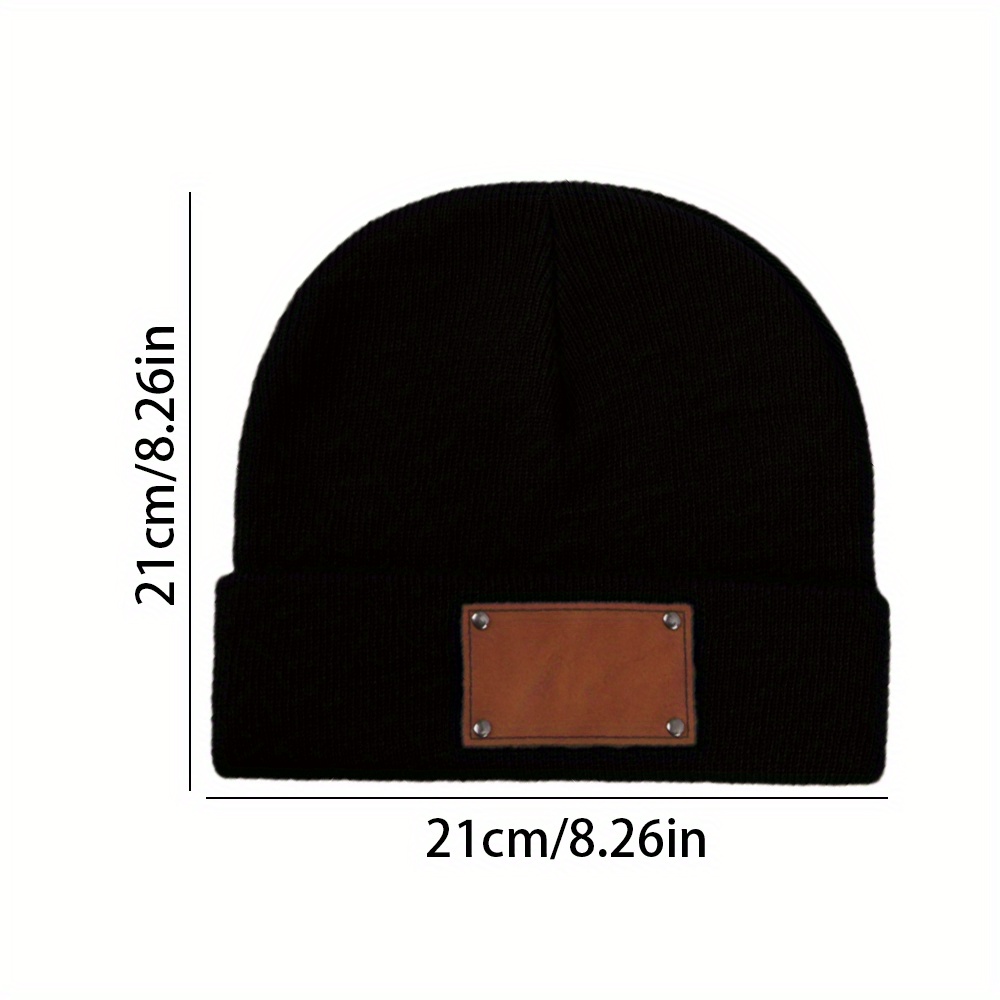 Bonnet en tricot avec étiquett - Baseball Cap Fitted avis et prix