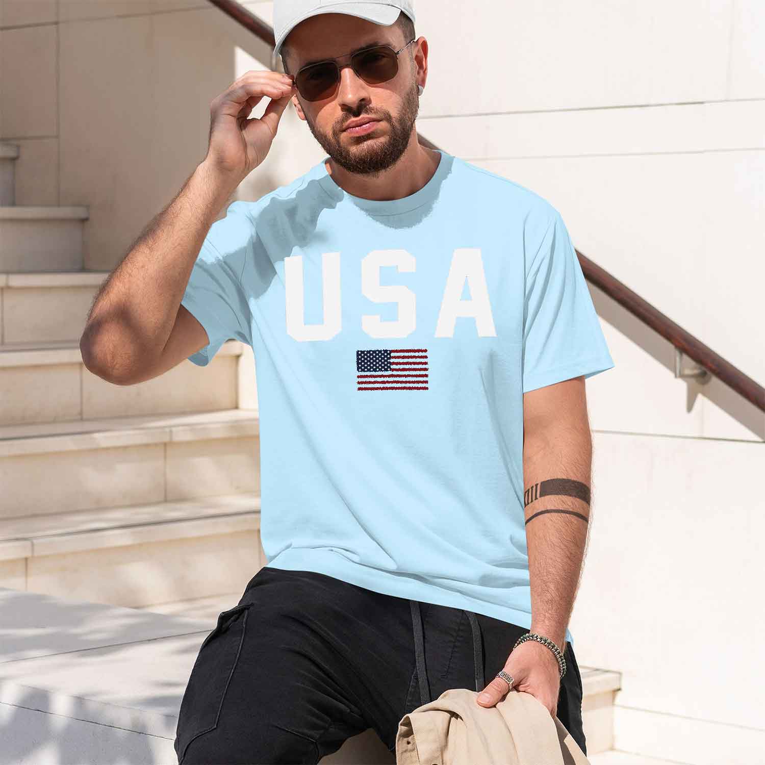 T-shirt décontracté pour homme - Street Fashion China Models avis et prix