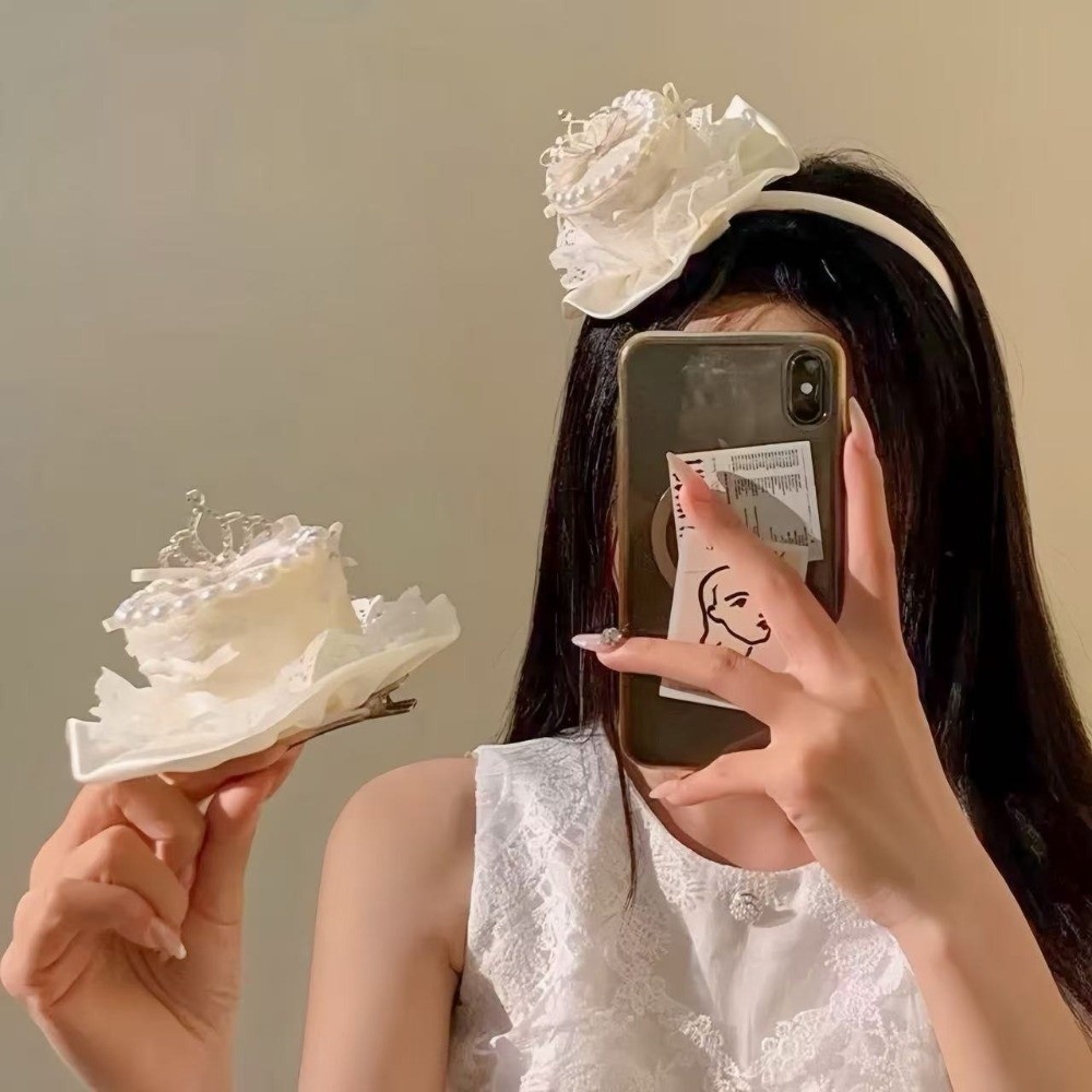 Élégante Pince à Cheveux Chape - Mesh Top Layering avis et prix