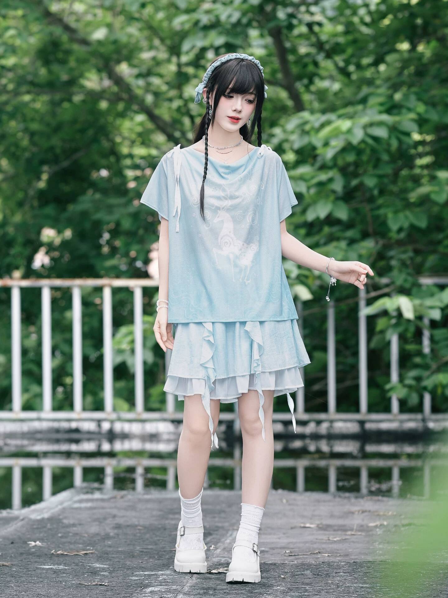 Nouvel ensemble deux pièces po - Mesh Top Layering avis et prix